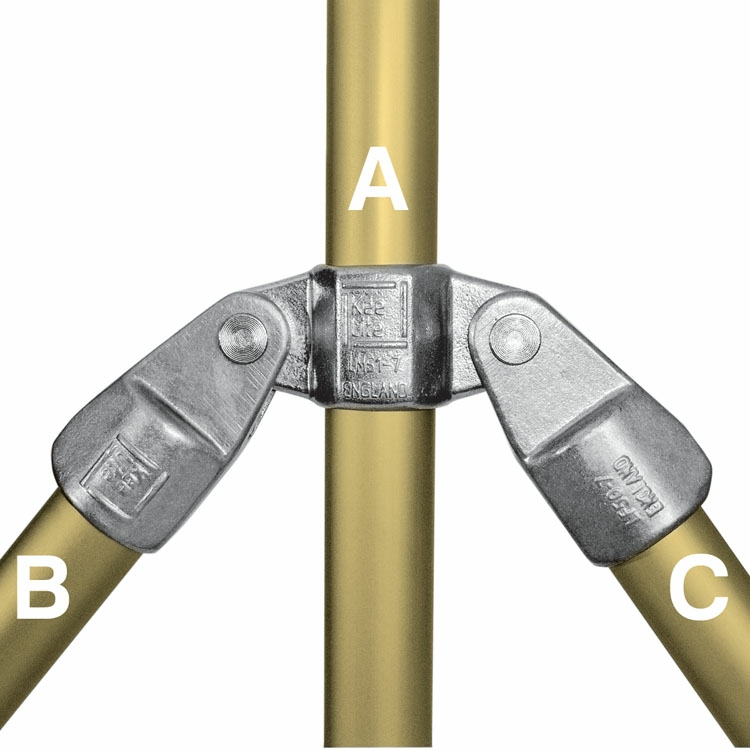 Aluminium Complete Combination Fitting (48.3mm) Kee Lite (LC51888)