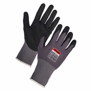 Graphite Scaffolding  Gloves, Nitrile Coated - Pack of 12 in Large-Copy