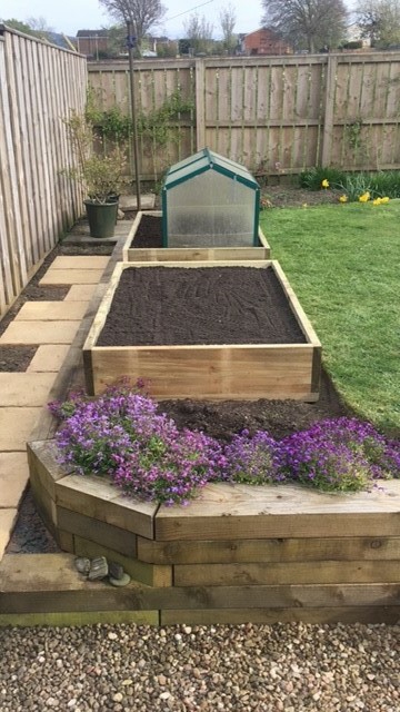 Raised Garden Beds Tanalised Timber - 1.8m (6ft) x 1.8m (6ft)
